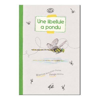 Une libellule a pondu : le recto du livre