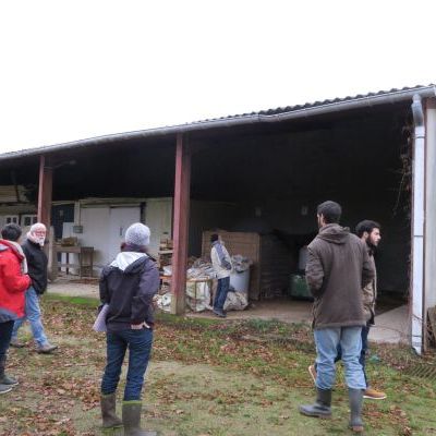 Visite par les citoyens du projet de Cécile Charrier